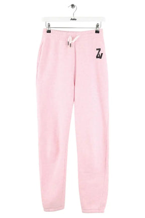 Pantalon de sport Zadig & Voltaire Rose en Coton, taille XS - Seconde Main