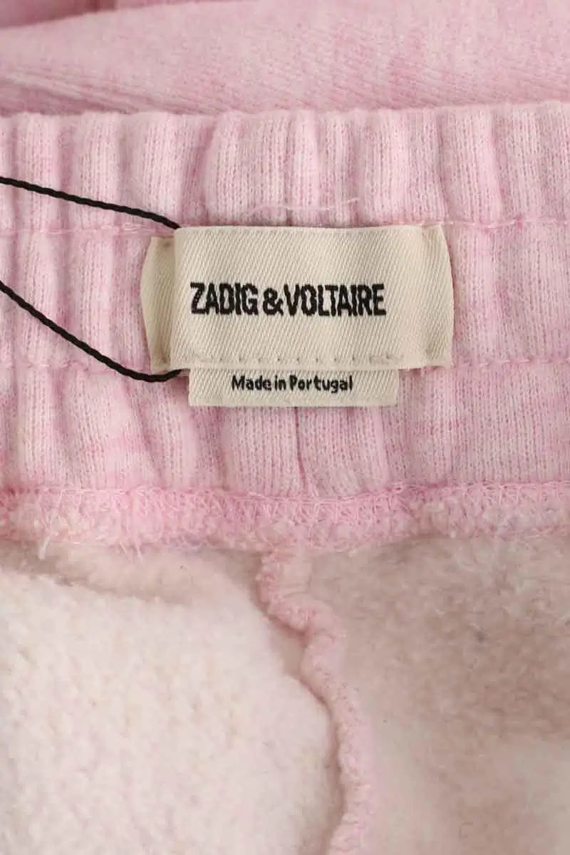 Pantalon de sport Zadig & Voltaire Rose en Coton
