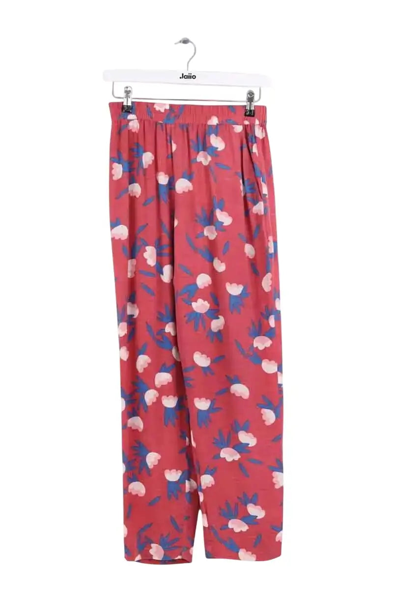 Pantalon Des Petits Hauts Rose en Viscose, taille S - Seconde Main