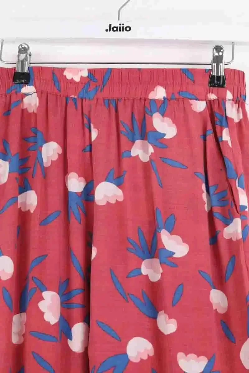 Pantalon Des Petits Hauts Rose en Viscose