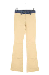 Pantalon Dolce & Gabbana Camel en Coton, taille S - Seconde Main