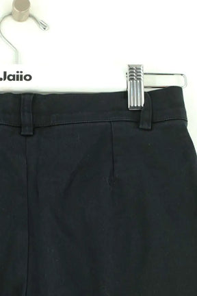 Pantalon droit Agnès B. Noir en Coton