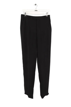 Pantalon droit Agnès B. Noir en Polyester, taille S - Seconde Main