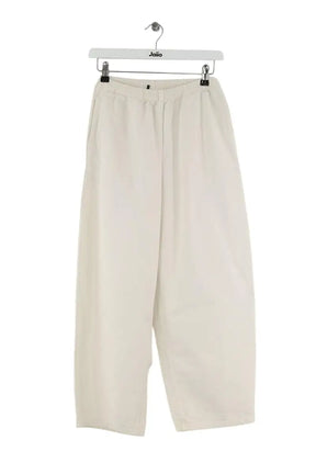 Pantalon droit American Vintage Blanc en Coton, taille XS - Seconde Main