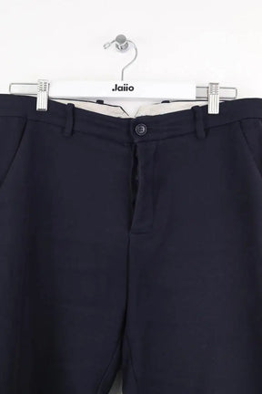 Pantalon droit American Vintage Bleu en Coton