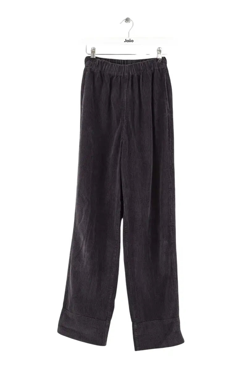 Pantalon droit American Vintage Gris en Coton, taille S - Seconde Main