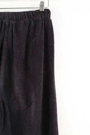 Pantalon droit American Vintage Gris en Coton
