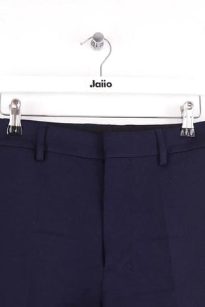 Pantalon droit Ami Bleu en Laine