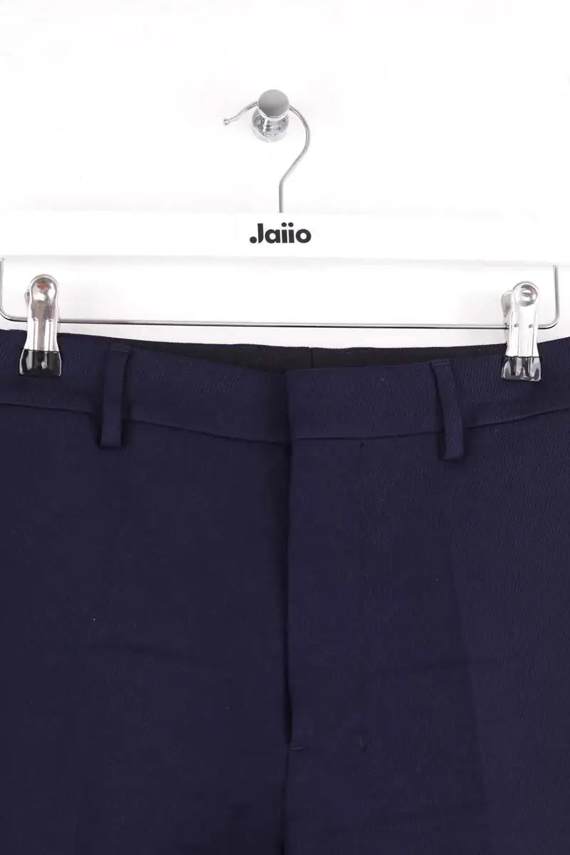 Pantalon droit Ami Bleu en Laine