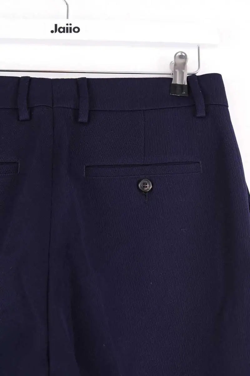 Pantalon droit Ami Bleu en Laine