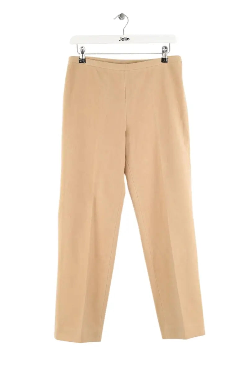 Pantalon droit Andrew GN Beige en Laine, taille S - Seconde Main