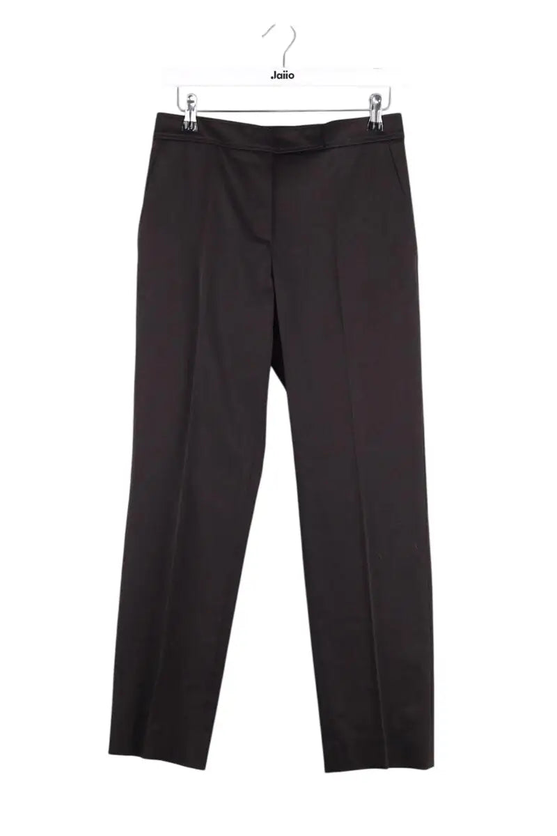 Pantalon droit Andrew GN Noir en Synthétique, taille S - Seconde Main