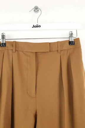 Pantalon droit APC Marron en Laine