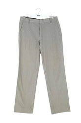 Pantalon droit Armani Exchange Gris en Coton, taille M - Seconde Main
