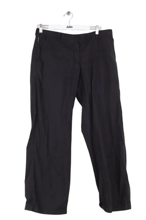 Pantalon droit Armani Jeans Noir en Coton, taille L - Seconde Main