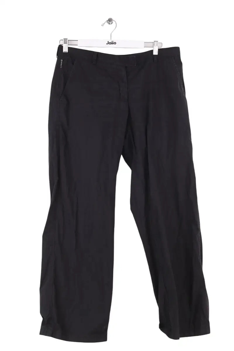 Pantalon droit Armani Jeans Noir en Coton, taille L - Seconde Main