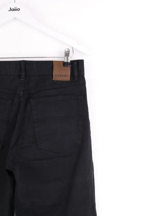 Pantalon droit Azzaro Noir en Coton