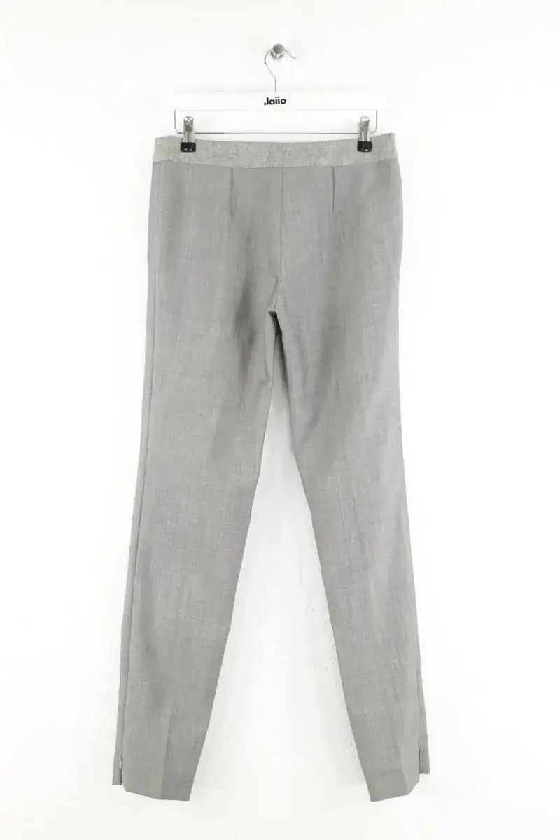 Pantalon droit Balenciaga Gris en Laine