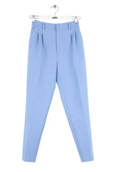 Pantalon droit Balzac Bleu en Synthétique, taille XS - Seconde Main