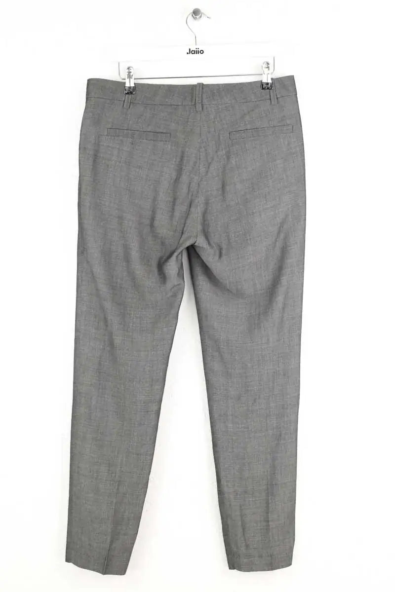 Pantalon droit Barbara Bui Gris en Laine