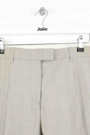 Pantalon droit Barbara Bui Gris en Laine