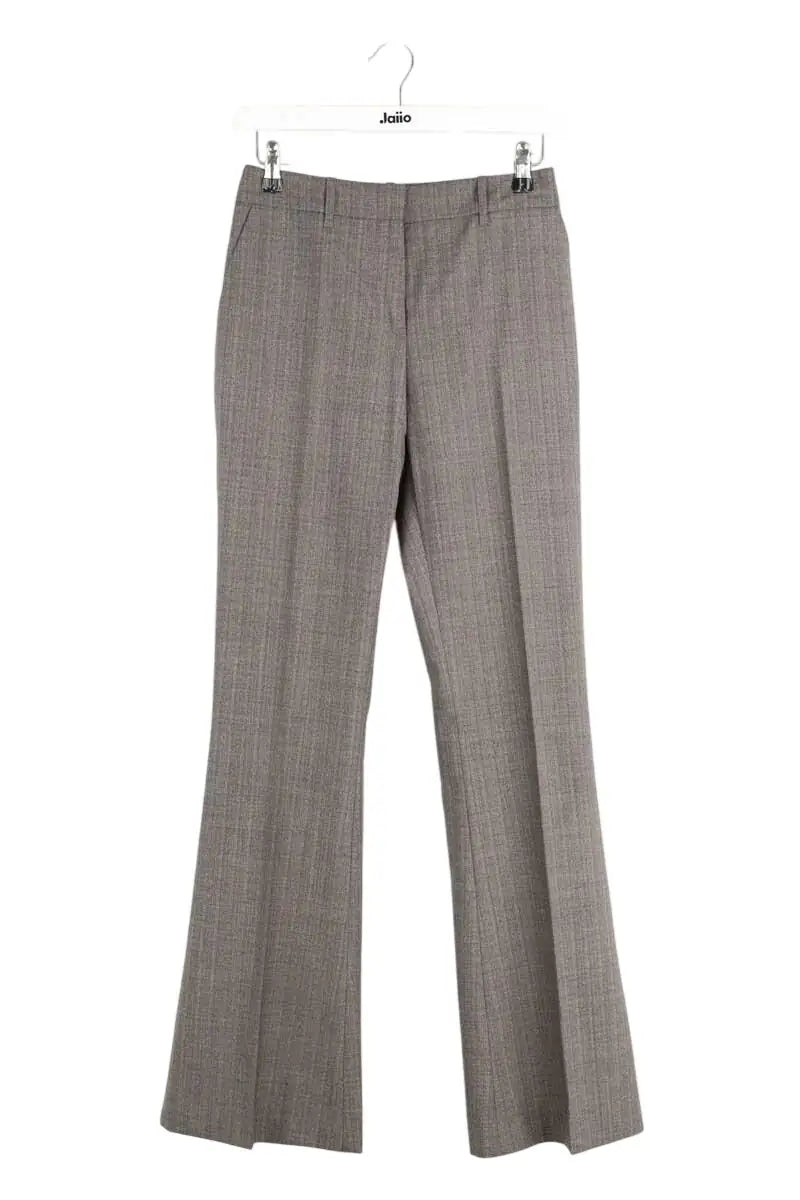 Pantalon droit Barbara Bui Gris en Laine, taille XS - Seconde Main
