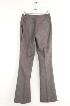 Pantalon droit Barbara Bui Gris en Laine