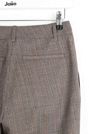 Pantalon droit Barbara Bui Gris en Laine