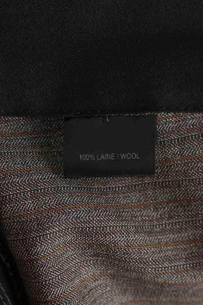 Pantalon droit Barbara Bui Gris en Laine