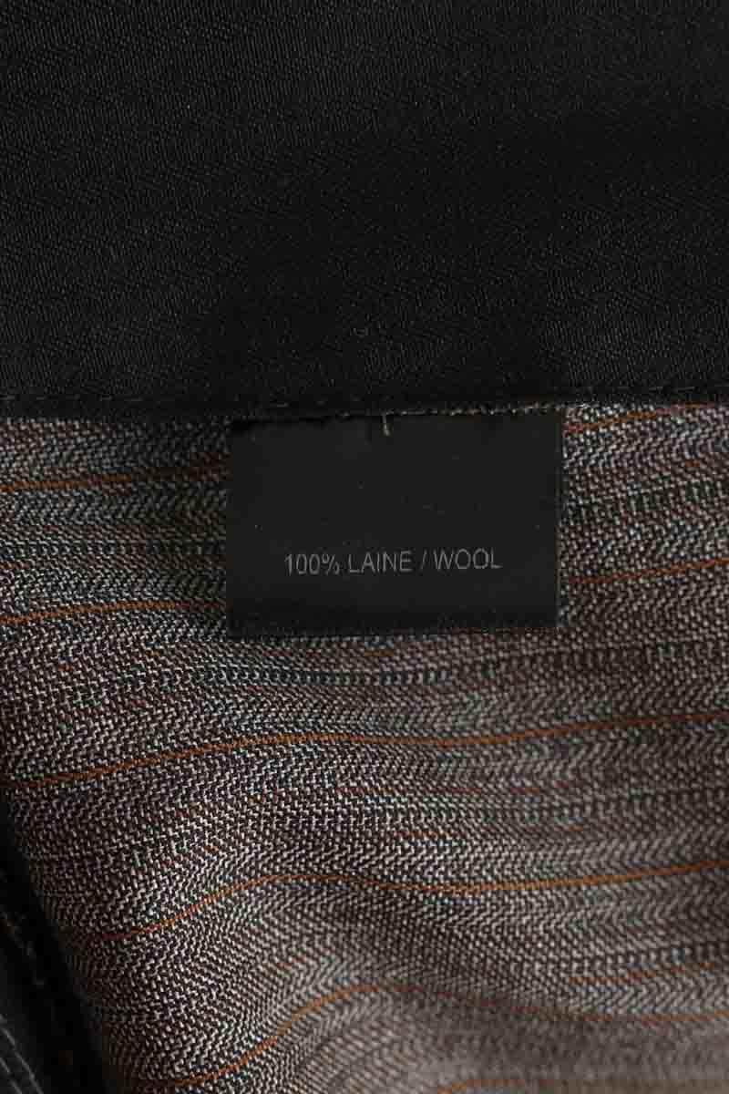 Pantalon droit Barbara Bui Gris en Laine
