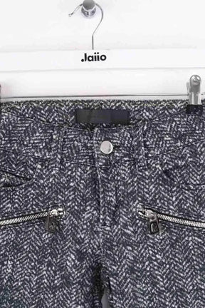 Pantalon droit Barbara Bui Noir en Coton