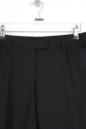 Pantalon droit Barbara Bui Noir en Laine