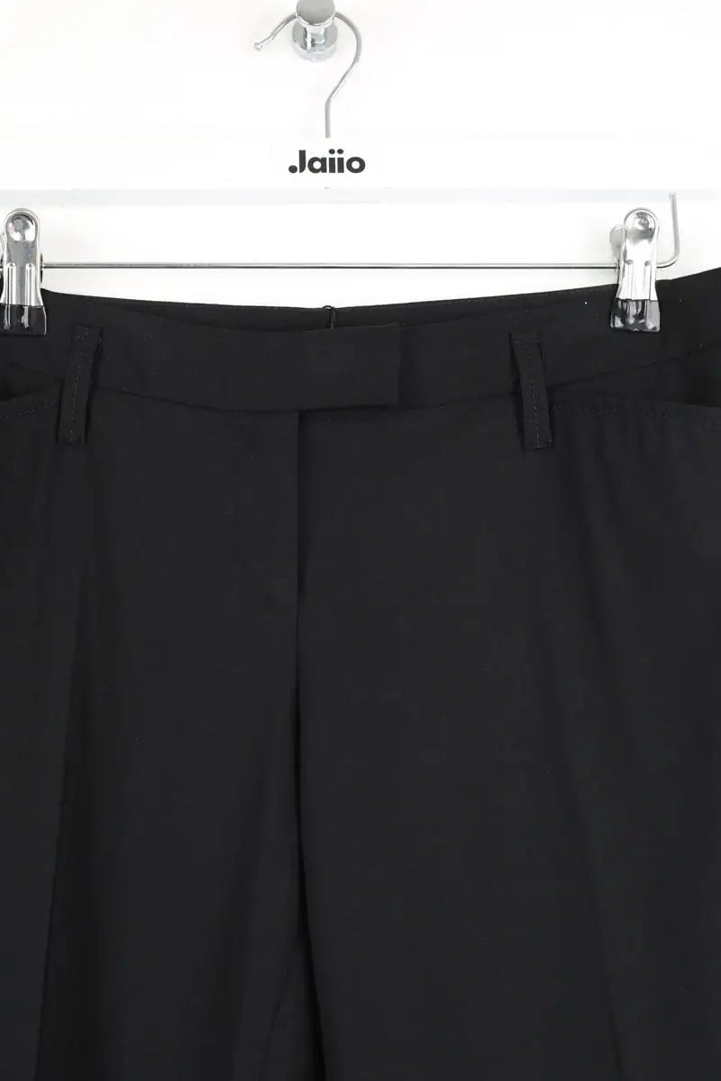 Pantalon droit Barbara Bui Noir en Laine