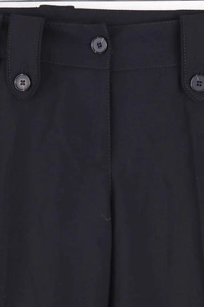 Pantalon droit Barbara Bui Noir en Laine
