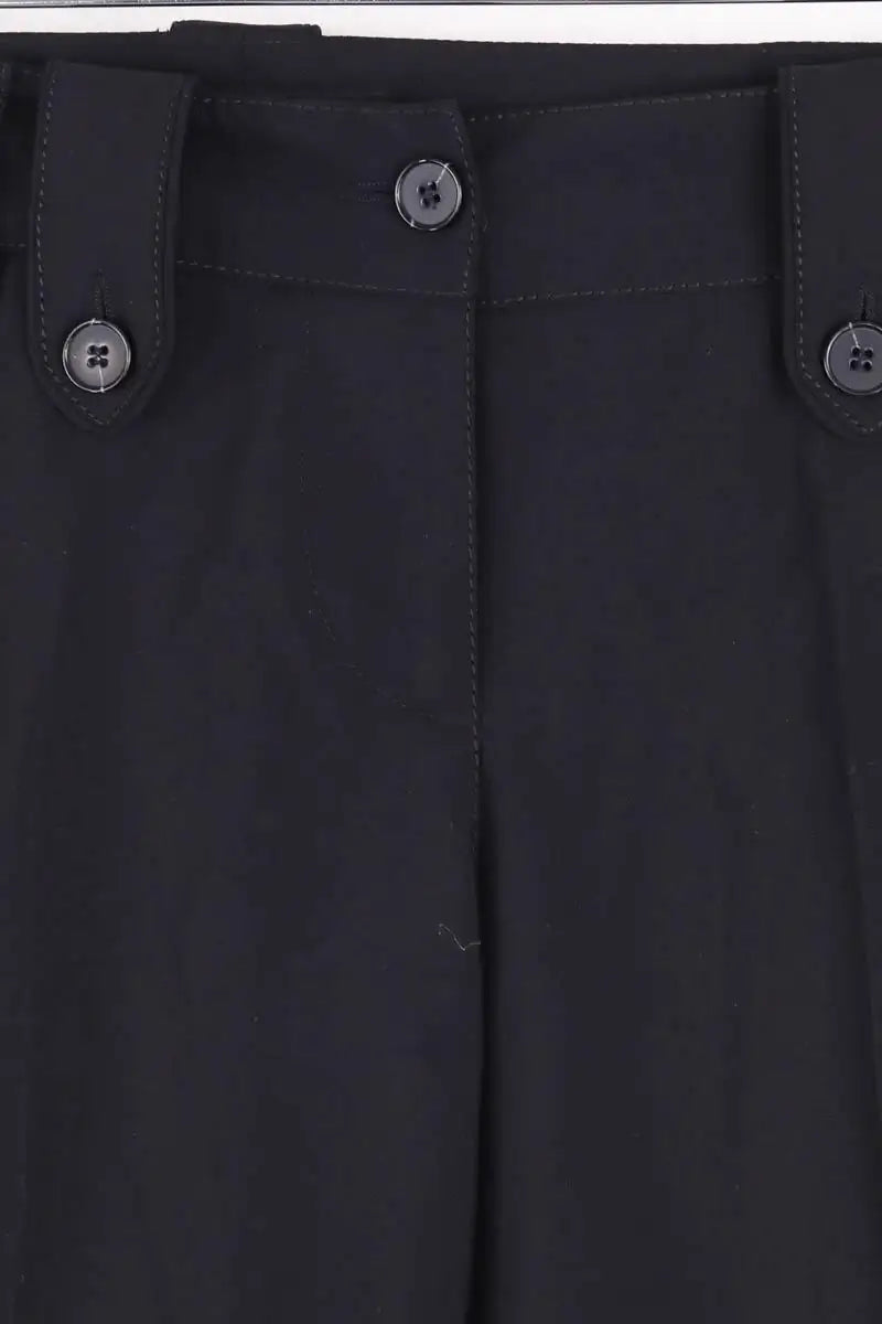 Pantalon droit Barbara Bui Noir en Laine