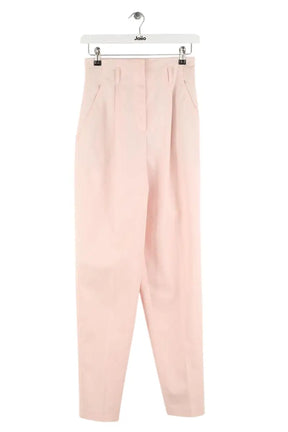 Pantalon droit Barbara Bui Rose en Synthétique, taille S - Seconde Main
