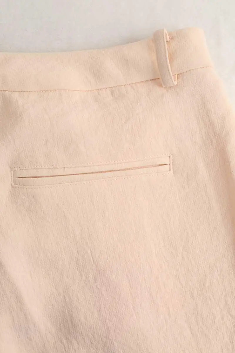 Pantalon droit Ba&Sh Beige en Polyester