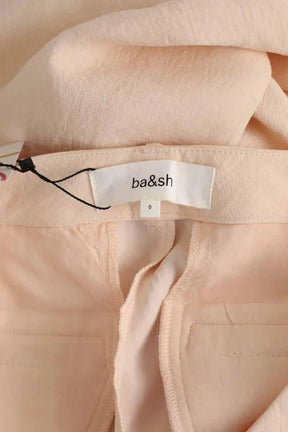Pantalon droit Ba&Sh Beige en Polyester