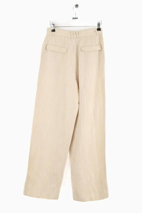 Pantalon droit Ba&Sh Beige en Viscose