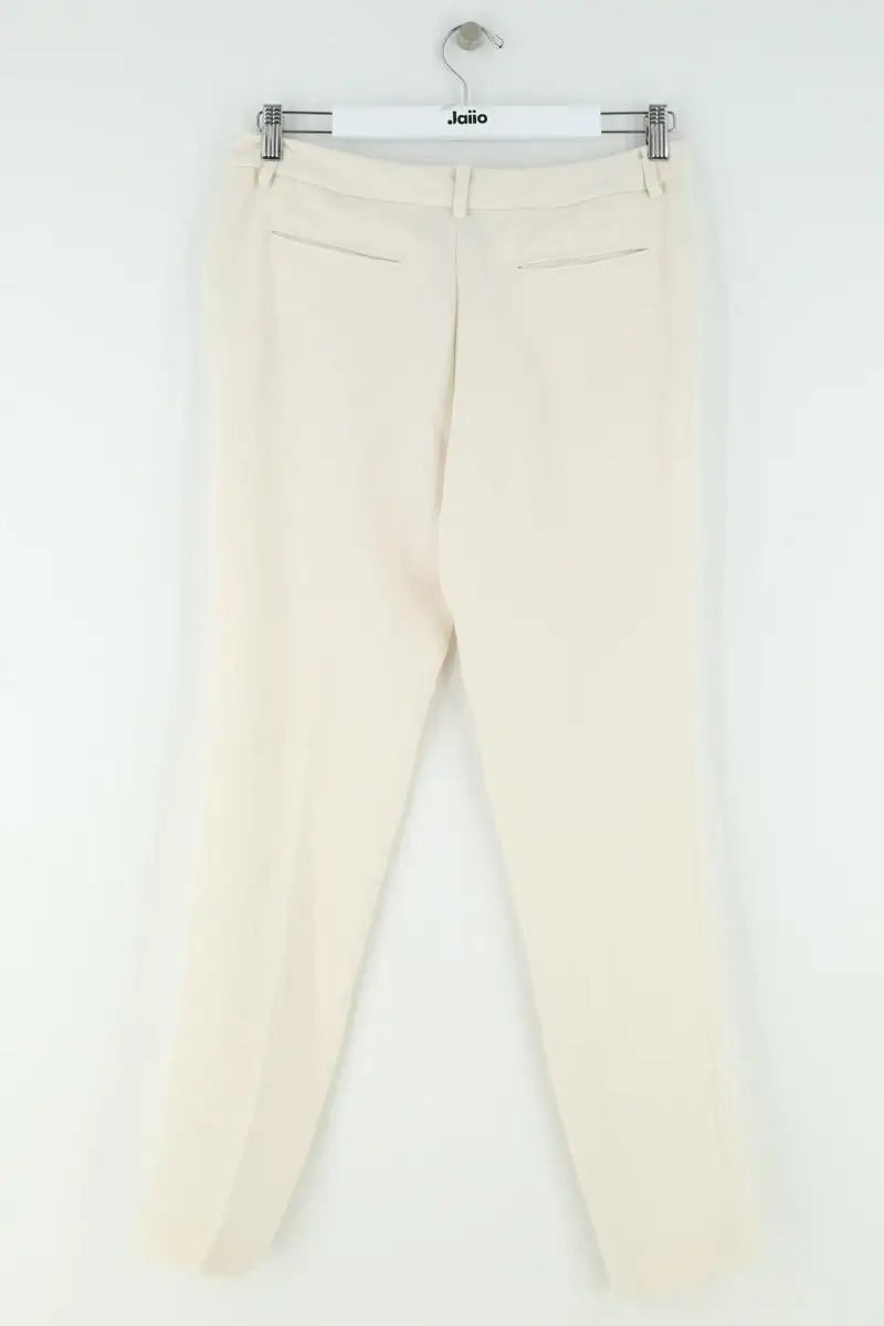 Pantalon droit Ba&Sh Ecru en Synthétique