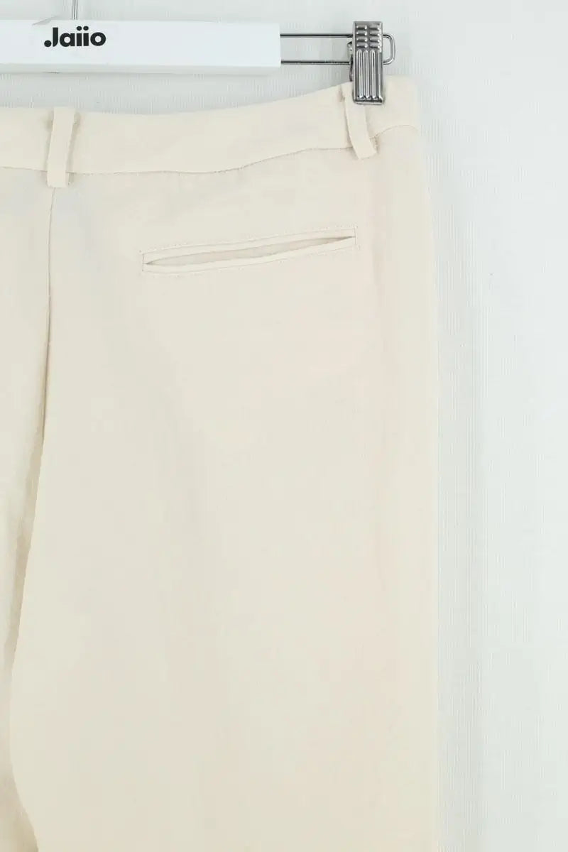 Pantalon droit Ba&Sh Ecru en Synthétique