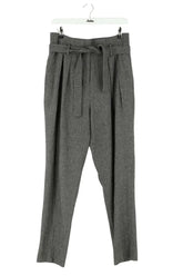 Pantalon droit Ba&Sh Gris en Viscose, taille M - Seconde Main