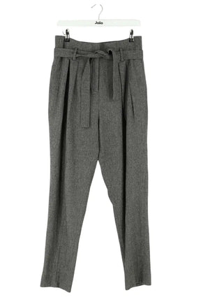 Pantalon droit Ba&Sh Gris en Viscose, taille M - Seconde Main