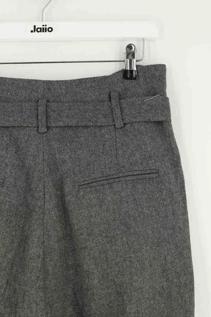 Pantalon droit Ba&Sh Gris en Viscose