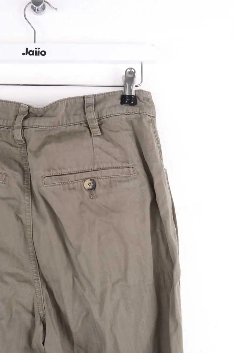 Pantalon droit Ba&Sh Kaki en Coton