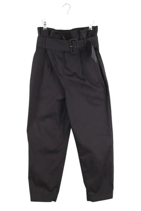 Pantalon droit Ba&Sh Noir en Coton, taille L - Seconde Main