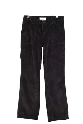 Pantalon droit Ba&Sh Noir en Coton, taille L - Seconde Main