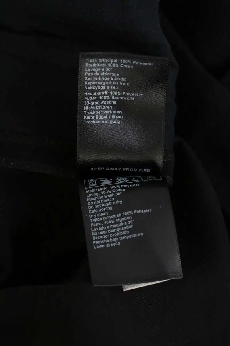 Pantalon droit Ba&Sh Noir en Synthétique