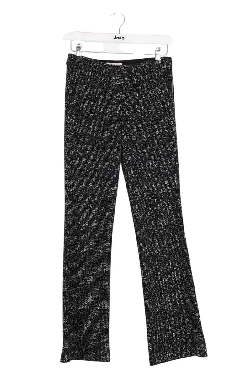 Pantalon droit Ba&Sh Pharell Noir en Synthétique, taille XS - Seconde Main