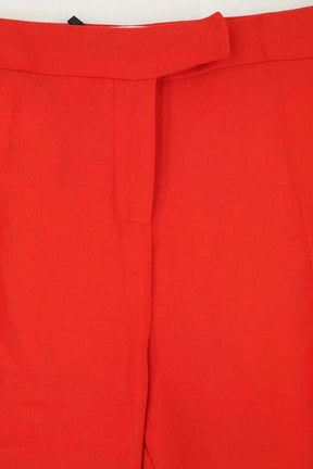 Pantalon droit Ba&Sh Rouge en Synthétique